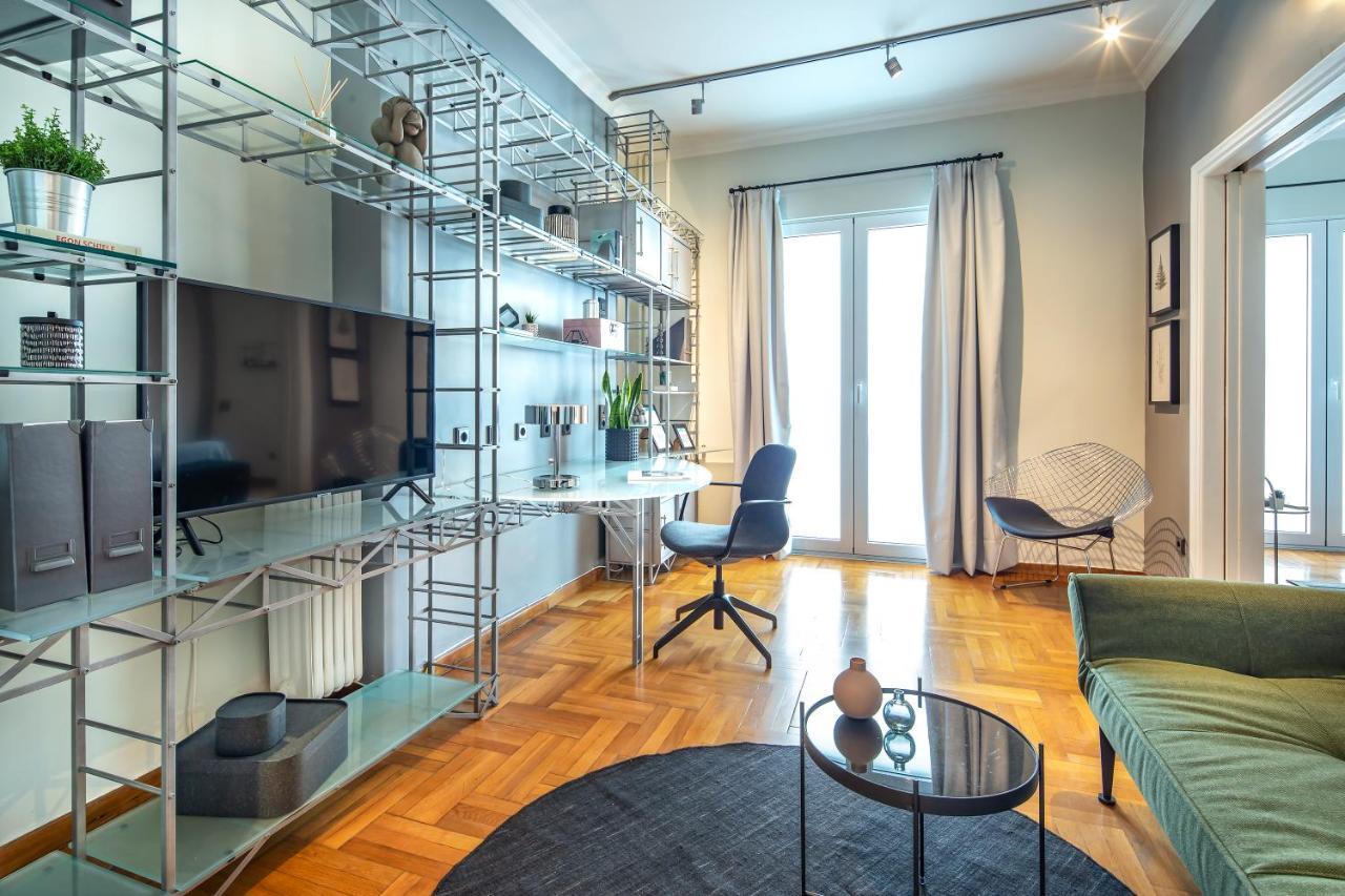 Superb 1Bd Apartment In The Heart Of Kolonaki By Upstreet アテネ エクステリア 写真